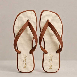 CHINELO RASTEIRA DUAS CORES ANTI DERRAPANTE ESTILO CONFORTO PREMIUM TOP MR