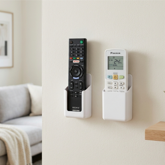 Suporte Parede Controle Remoto TV Ar Condicionado