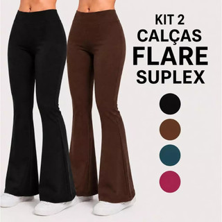 Super Oferta: 2 Calças Legging Flare por R$39! 🛍️