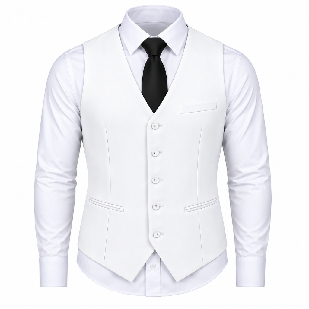 Colete Social Masculino Slim LA CLASSY P/ Ternos; Formaturas - Promoção
