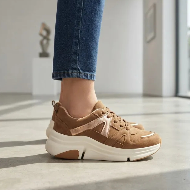 Tênis Feminino Chunky Modare Tênis Casual Feminino Confortável Solado Alto Moderno Original · foto 2