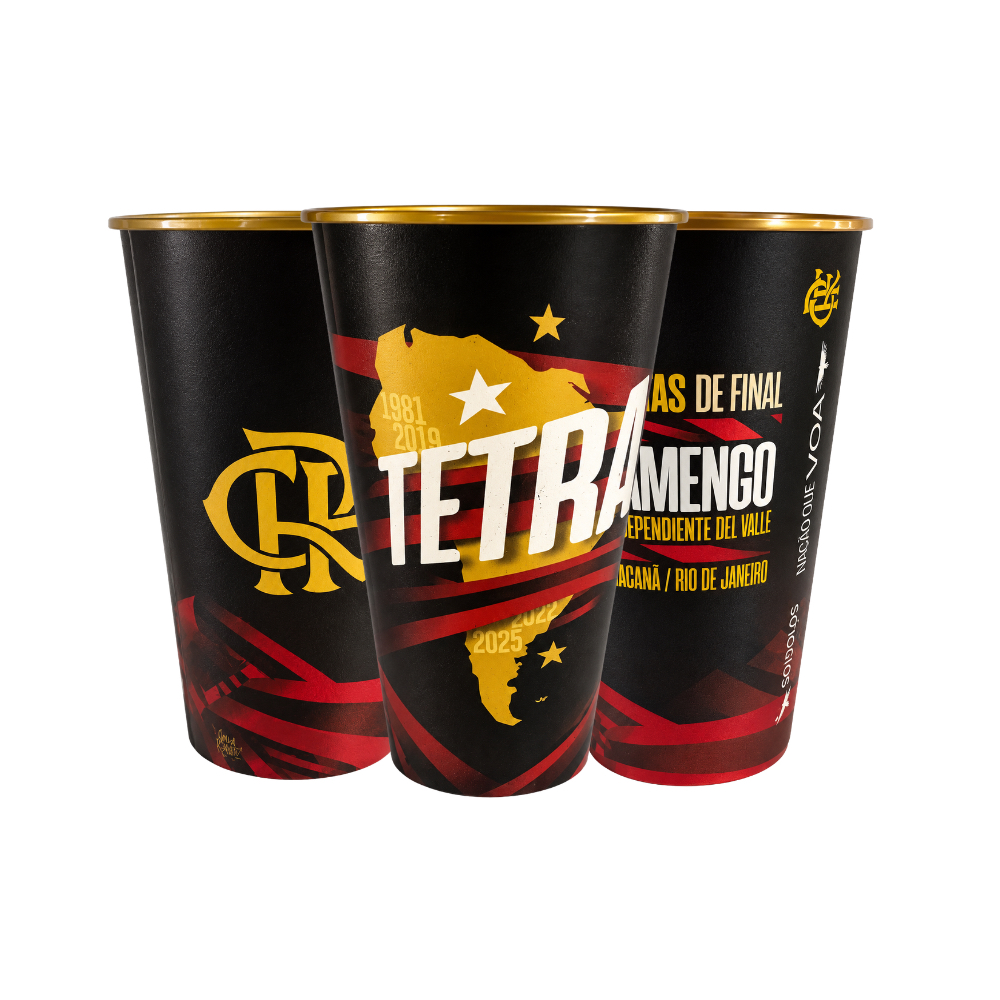 Copo do Jogo Flamengo Quartas de Final vs Independiente del Valle 550ml