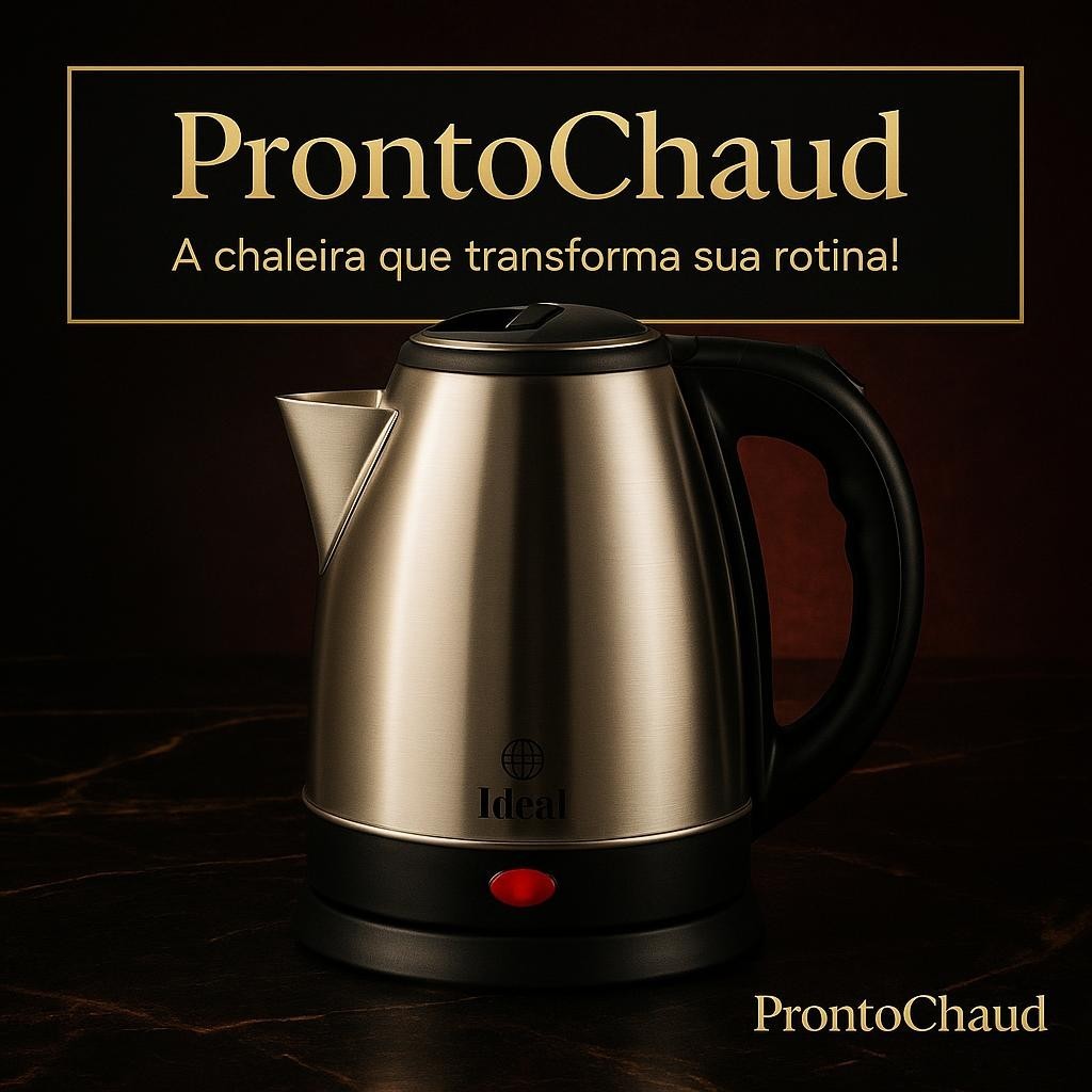 Chaleira Eletrica InoxChaleira Elétrica Inox 1,8L Rápida 1000W para Chá e Café 18 Litros 1000w Rapida Segura Design Mode