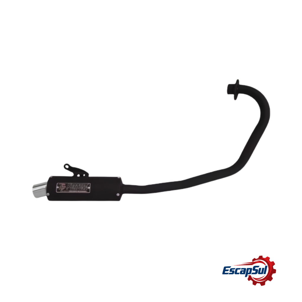 Escapamento Titan 150 Ex/ Esdi 2014/2015 Mini Turbo Fortuna — imagem 2 de 2