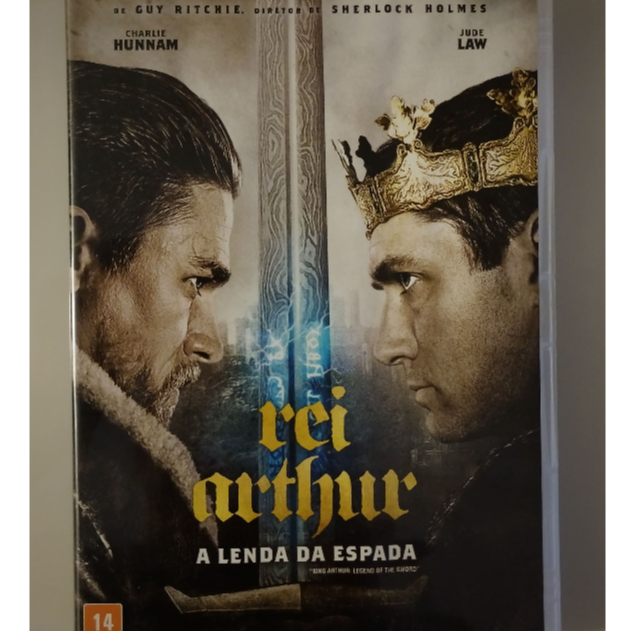 DVD rei arthur - guy ritchie - jude law