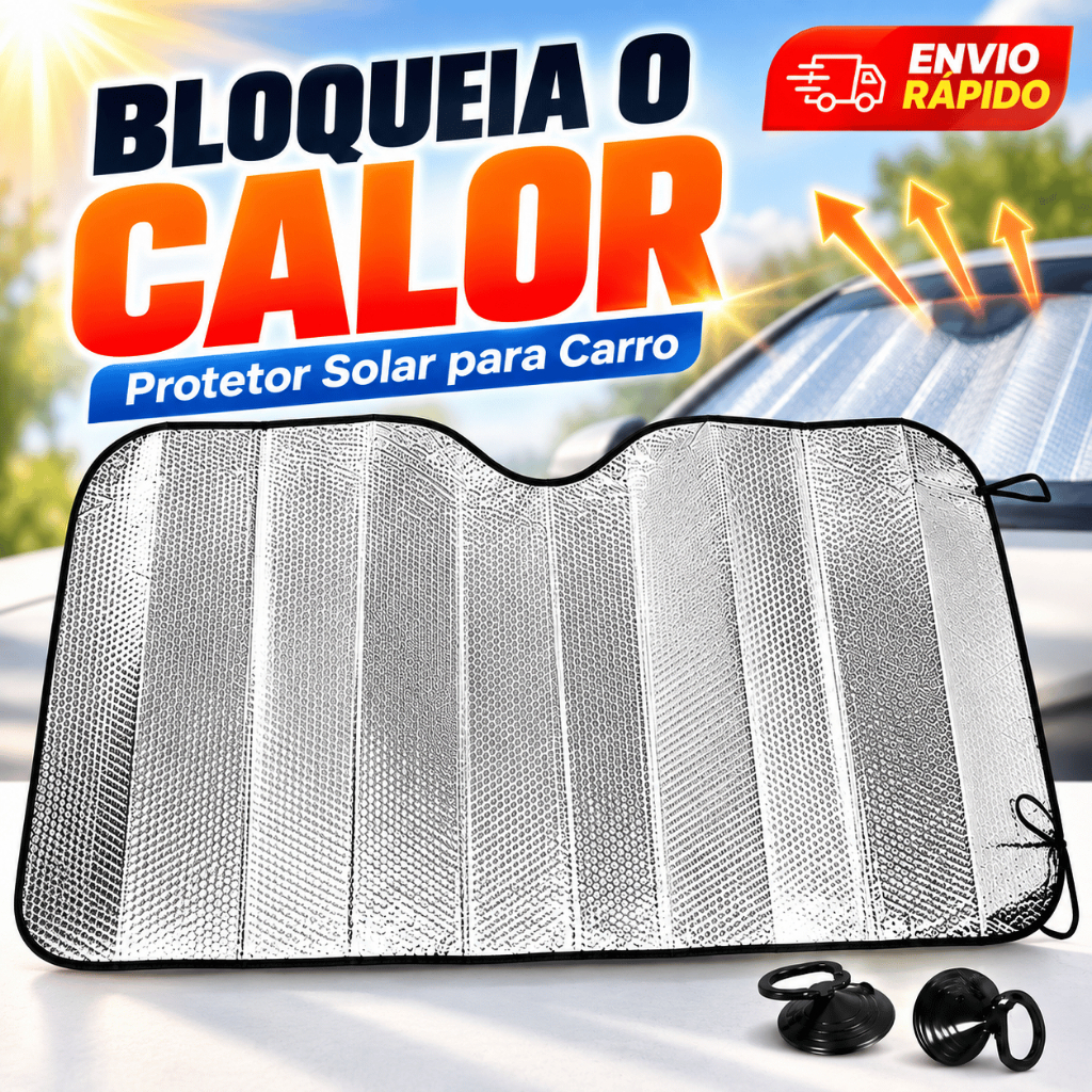 Protetor solar para parabrisa: 6 achadinhos