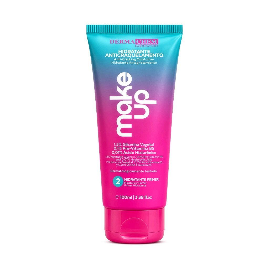 Hidratante Facial Primer Make Up 100g Dermachem