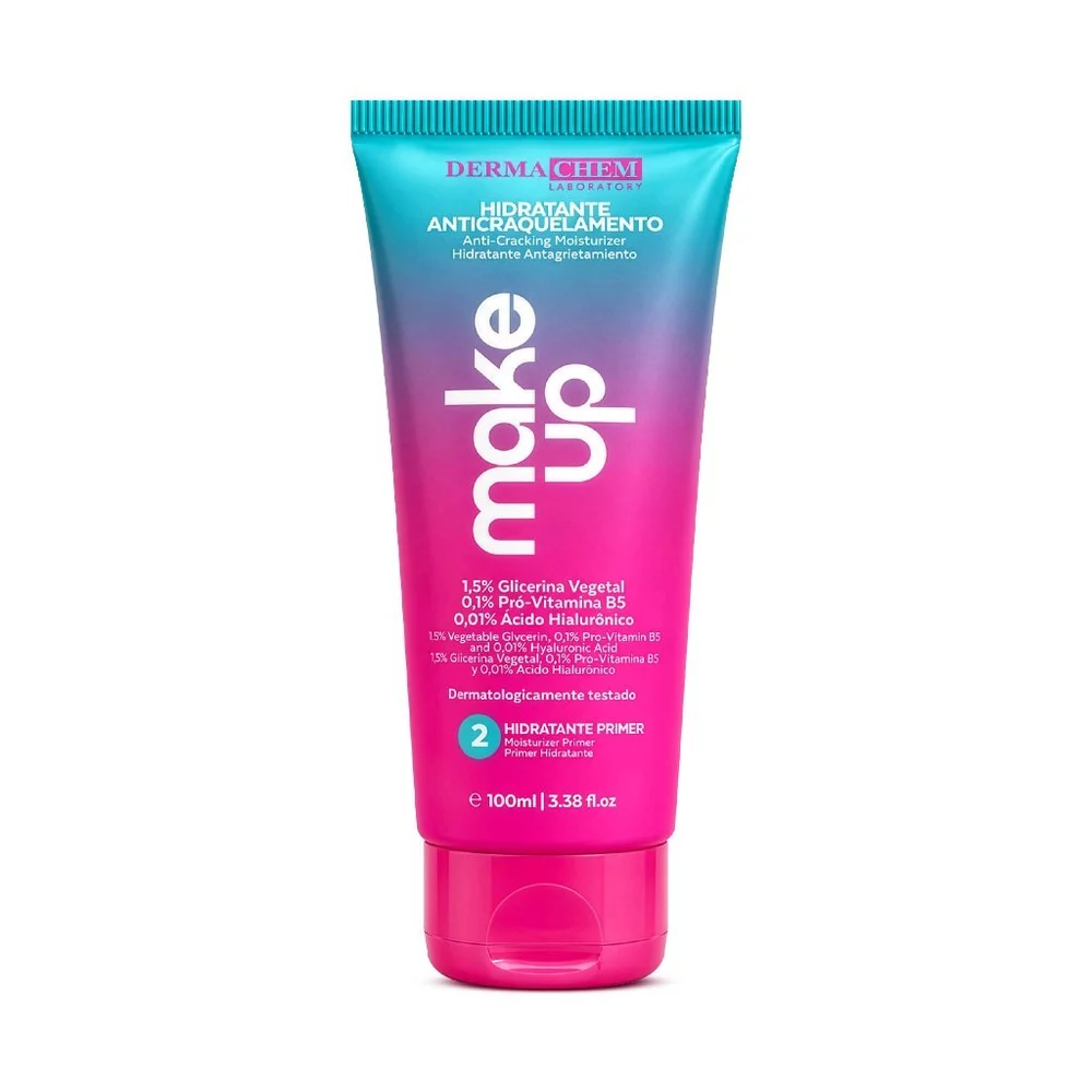 Hidratante Facial Primer Make Up 100g Dermachem