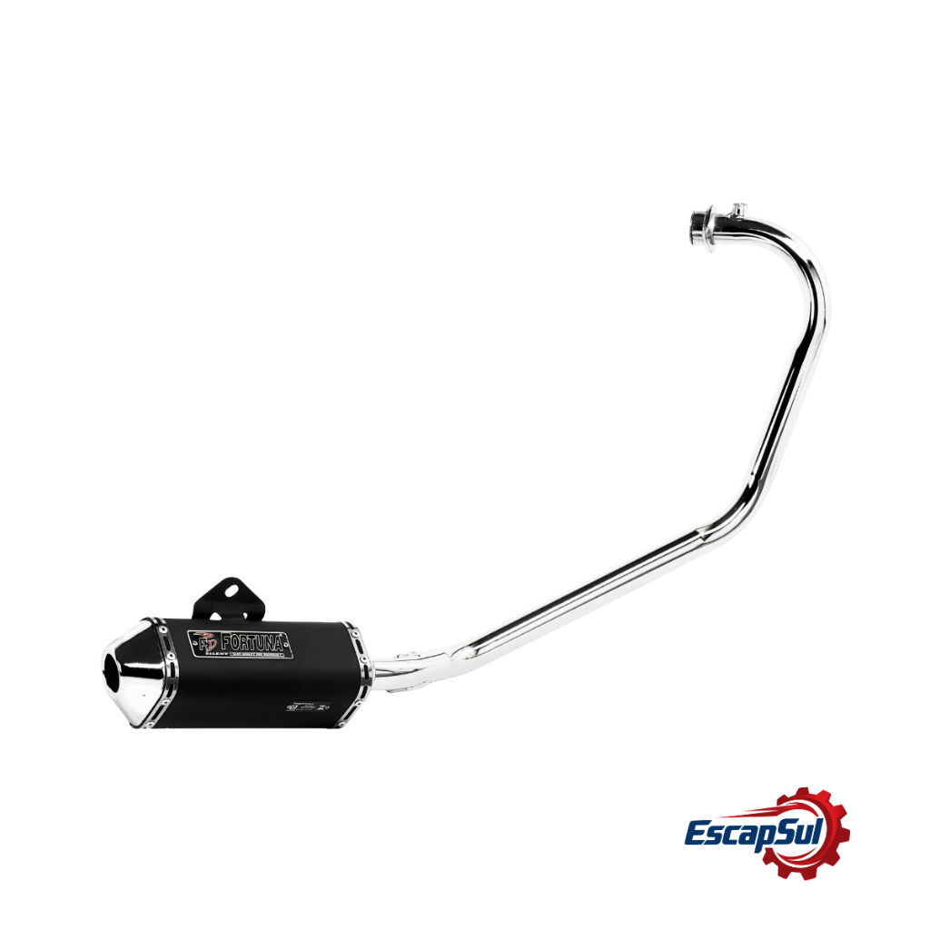 Escapamento Fazer 150 2014/2020/ Factor 150 14/17 Mini Tri