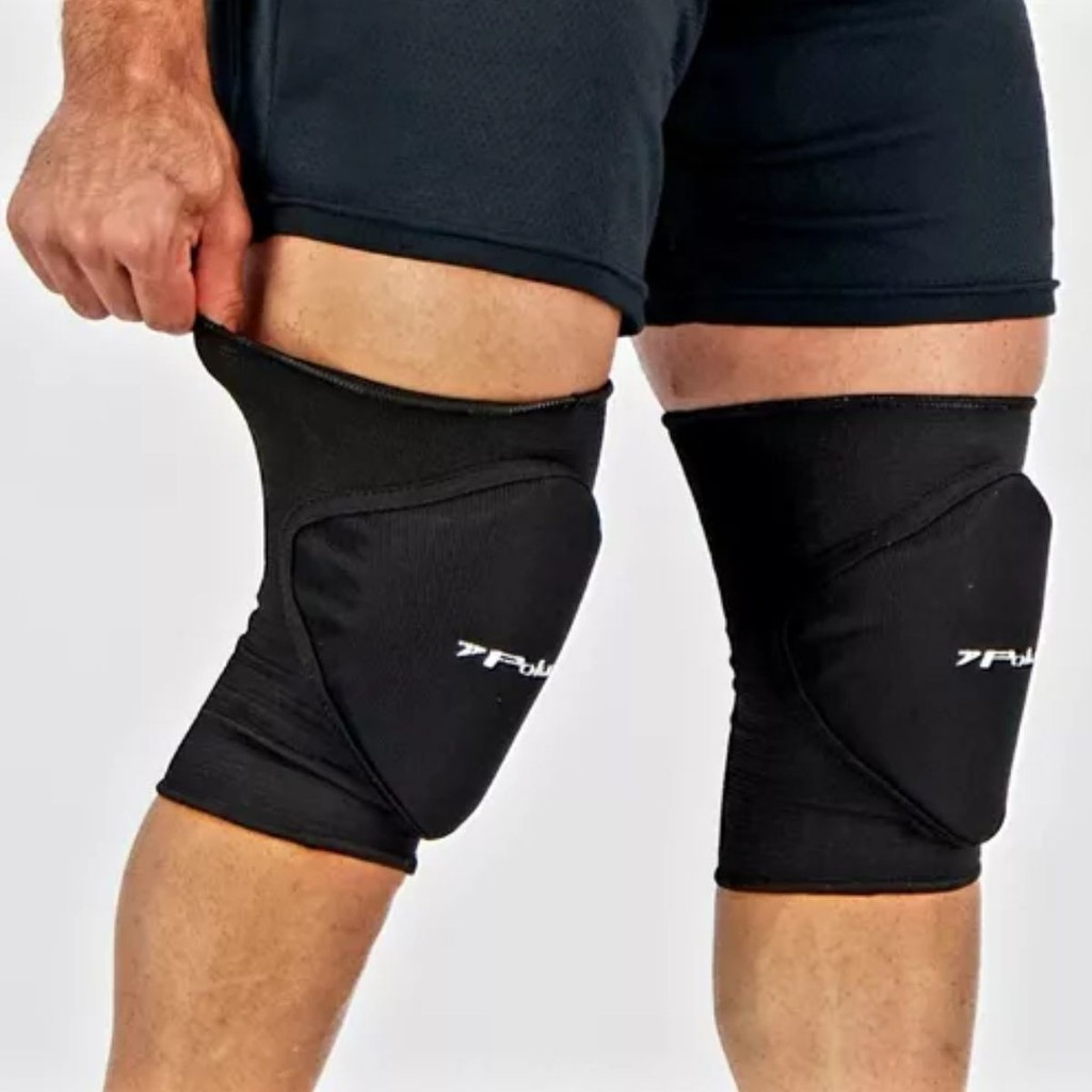Joelheira Poker Profissional Volei Goleiro Futsal Handebol Basquete Dança Esportiva confortável[Unisex]