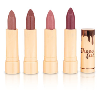Fenzza Choco Fun Batom Soft Matte Lápis Labial Tint Cream Maquiagem
