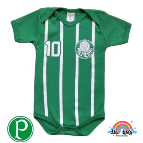 Body Palmeiras - Body temático para Bebê Mesversário