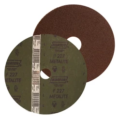 Kit com 10 Discos de Lixa 4.1/2" 115x22mm Norton