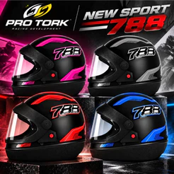 Capacete New Sport Moto 788 Fechado Automatico