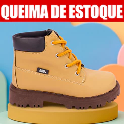 Bota Infantil Menino Coturno Infantil Masculino Bota Menino Botinha Menino Inverno 28 ao 36