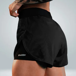 Bermudas Compressão Feminina Fitness Modeladora Antitransparente Treino Cintura Alta