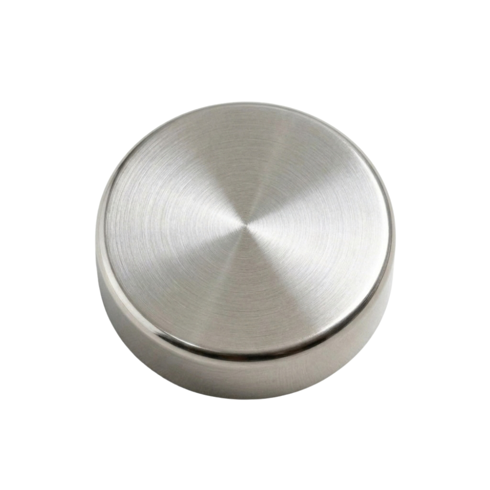 Tampa de encaixe de aço inox 304 para corrimão tubo 11/2 (1un)
