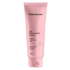 Gel Esfoliante Facial Hidrabene Esferas de Bambu Niacinamida e Bioecolia Regenera a Pele 100g