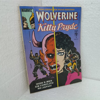 Gibi HQ Wolverine / Kitty Pryde (1) Formatinho (1989)