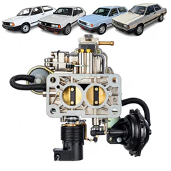 CARBURADOR MINI PROGRESSIVO VW GOL PARATI PASSAT VOYAGE ALCOOL