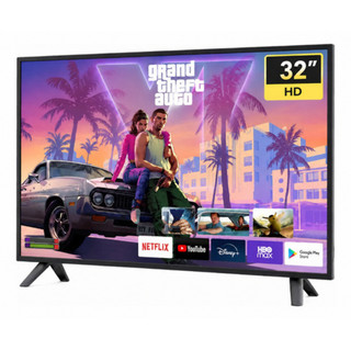 Smart TV 32 Polegadas LED HD Wi-Fi Android TV 60Hz 100/240V