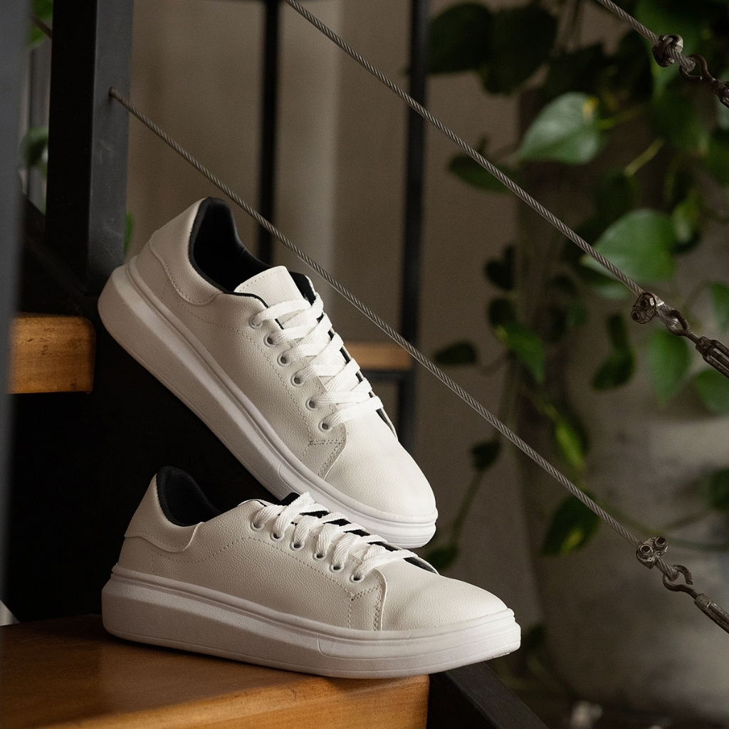 Sapatenis Tenis Casual Sneaker Chunky Masculino Leve Confortável Sola Alta Moderno Discreto Anatomico
