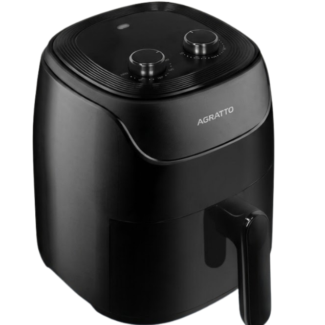 Air Fryer  Supremma Fritadeira Eletrica Sem Oleo Agratto 127v ou 220v 1200w Antiaderente 4 Litros