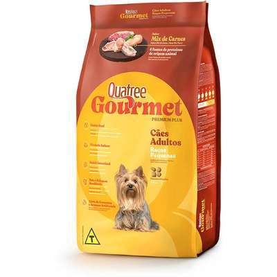 Ração Quatree Gourmet Adulto Raças Pequenas 10,1 Kg