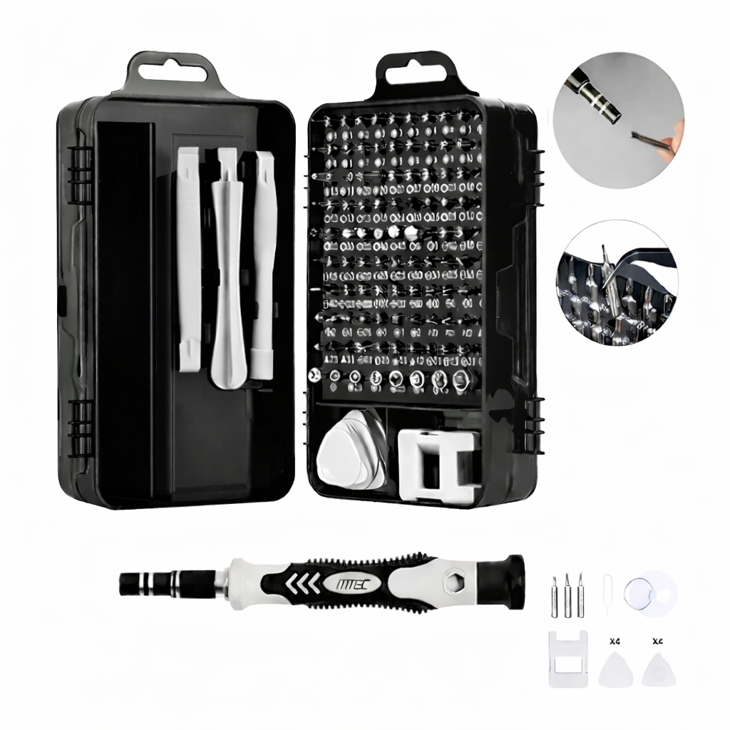 Kit Ferramentas 115 Peças Jogo Mini Chaves Precisão Multiuso Celular Notebook Tablet em Oferta na Shopee