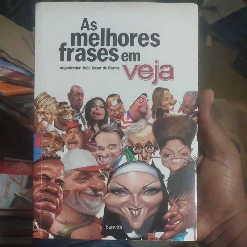 Livro - As Melhores Frases em Veja - Org. Julia Cesar de Barros