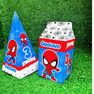 HOMEM ARANHA BABY, 30 CAIXAS PERSONALIZADAS PARA SUA FESTA. em Oferta na Shopee