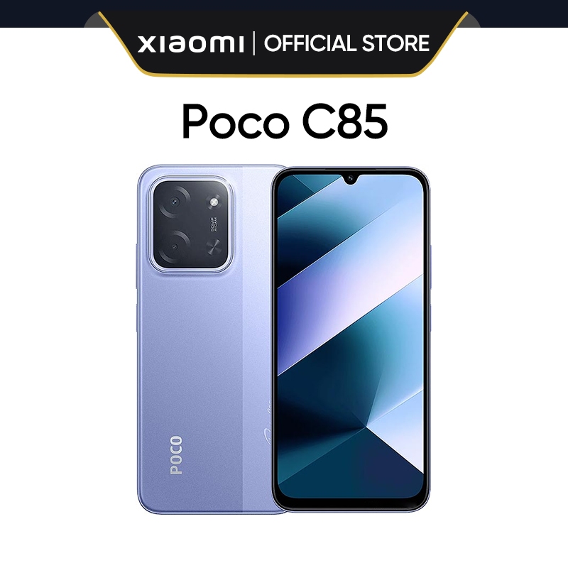 Smartphone Xiaomi Poco C85 256GB / 128GB Versão Global NFC Envio Imediato (COM PELÍCULA DE CORTESIA)