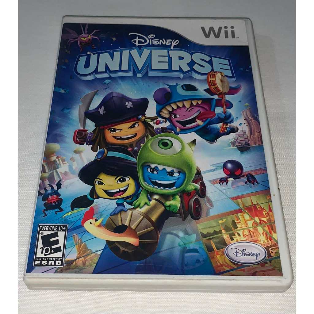 Jogo Nintendo Wii Disney Universe impecável Cib Mídia impecável original