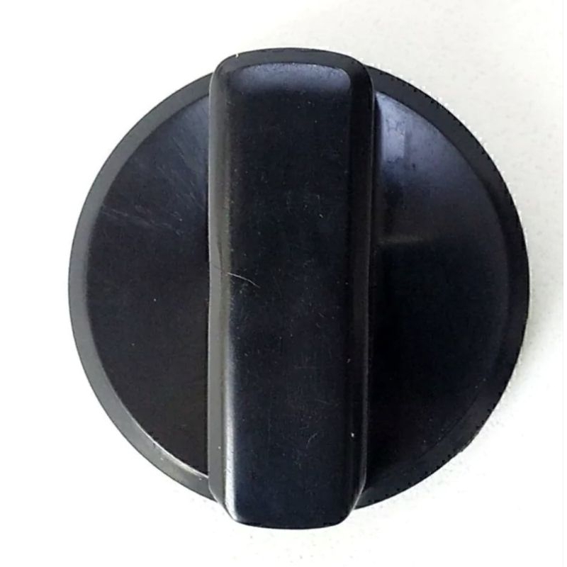 BOTÃO FOGÃO COOKTOP DAKO MABE PRETO HASTE FINA 4 Peças Jogo REF.114
