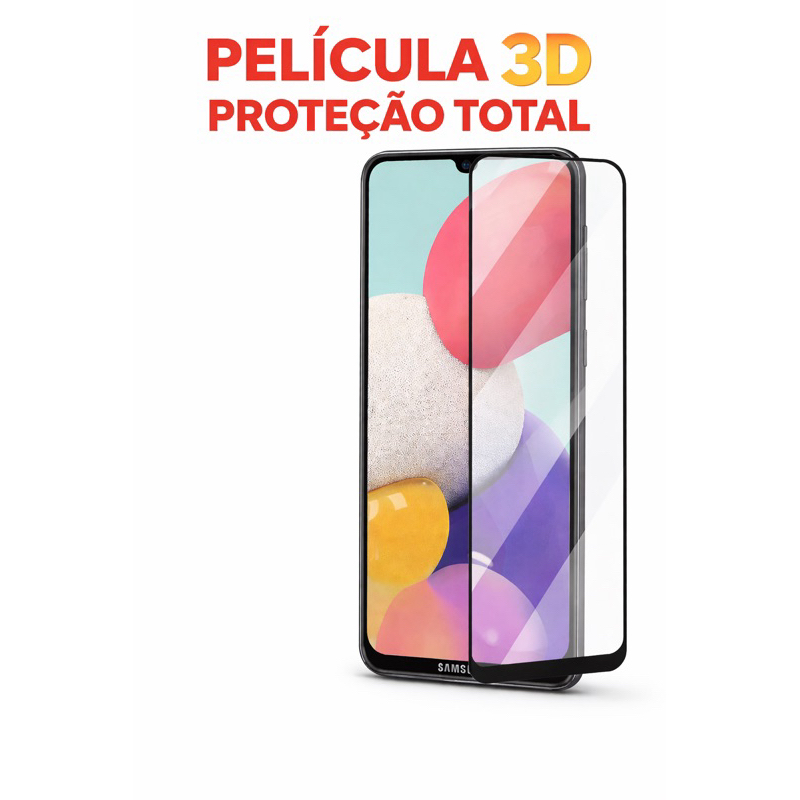 Película Samsung A31 Vidro Temperado Kit 3 Alta Proteção Envio Rápido