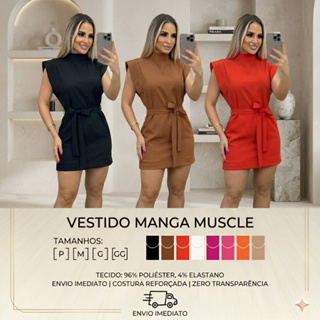 Vestido Feminino Alfaiataria Curto com Laço Elegante | P|M|G|GG  Tendencia Luxo em Oferta na Shopee