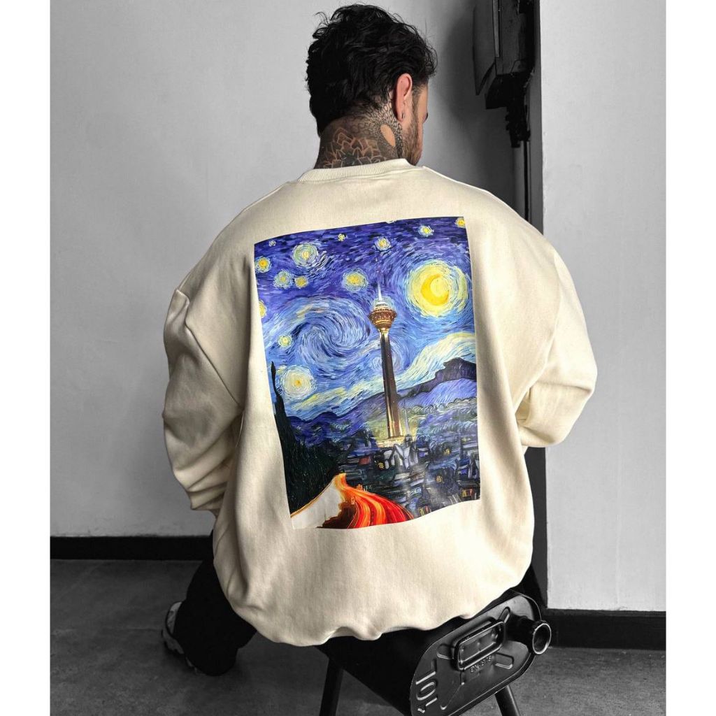 Moletom Careca Star Urban Tower Aftersoul Unissex Plus Size PP ao G3 Peluciado