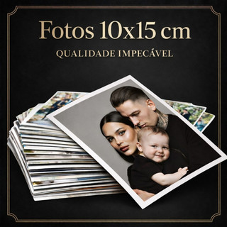 Revelação de Fotos 10x15cm | Kit 10 a 100 Unidades | Alta Qualidade | Envio Rápido | Core…