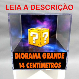 Diorama Grande 14 centímetros (Leia a Descrição) em Oferta na Shopee