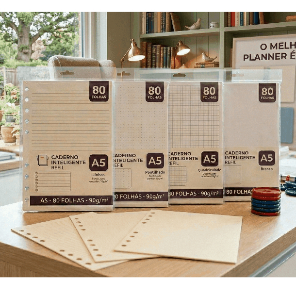 Refil para caderno inteligente-- A5