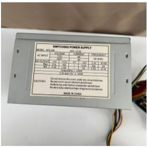 Fonte Nominal Switching Power Supply Mod: Atx-250 250w 24pin Cinza (Usado)