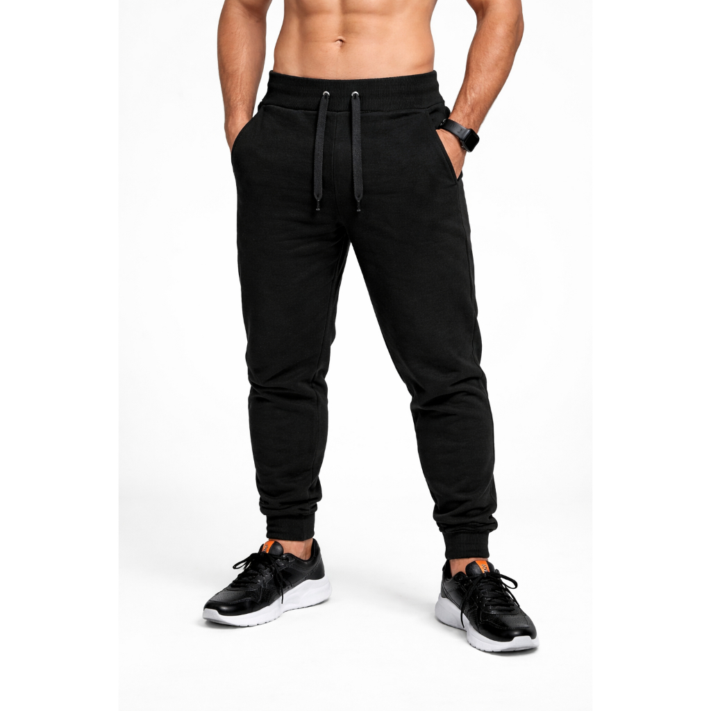 Calça Moletom Masculina Peluciada Inverno Flanelada Em Algodão Confortavel Pronta Entrega