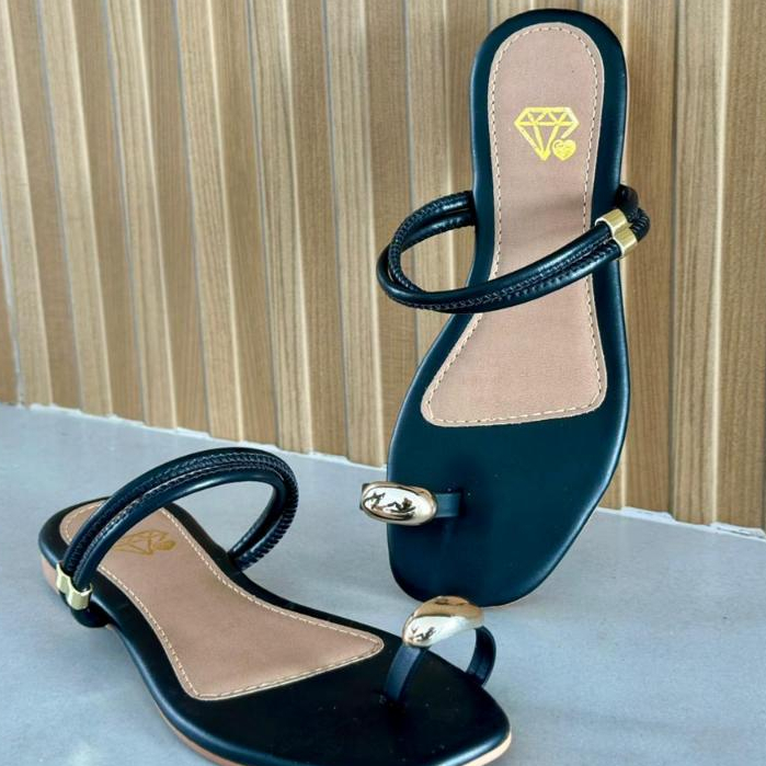 Sandália Feminina Rasteirinha Branca Confortável Flat Regulagem Ajustável Antiderrapante 34 ao 39