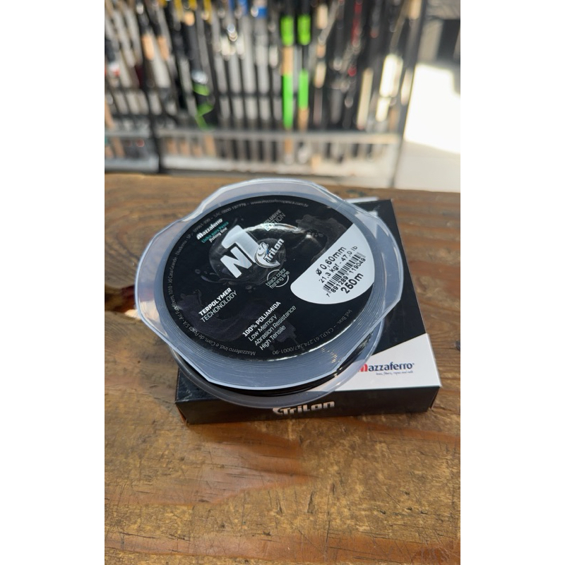 Linha Pesca Mazzaferro Trilon N1 Monofilamento 0,60mm 300m