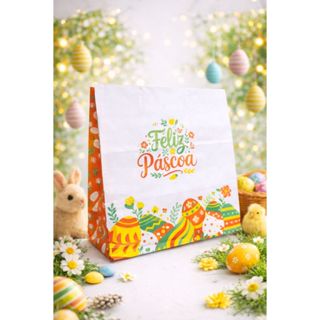 Saco /  Pascoa Branco - 50 Unidades em Oferta na Shopee