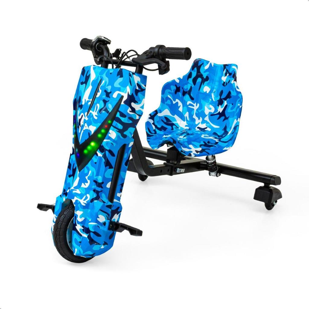 Patinete Elétrico Triciclo Infantil Drift 350w 36v com amortecedor 3 velocidades