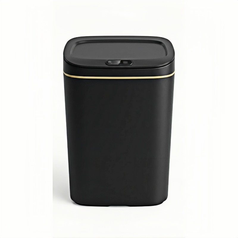 Lixeira Inteligente 16L Automática com Sensor USB Recarregável Sem Toque Cozinha Banheiro