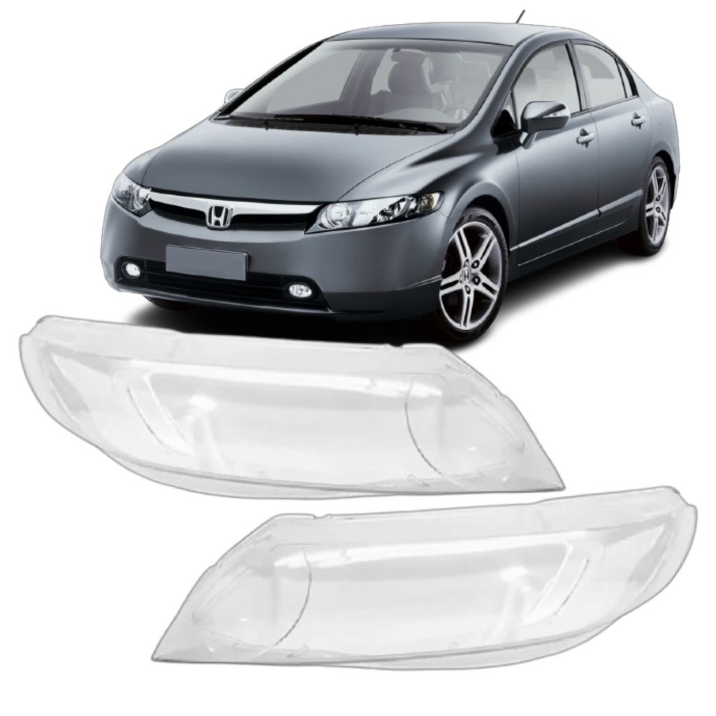 Par Lente Farol Honda New Civic Exs Sl Lxs 2006 2007 2008 2009 2010 2011