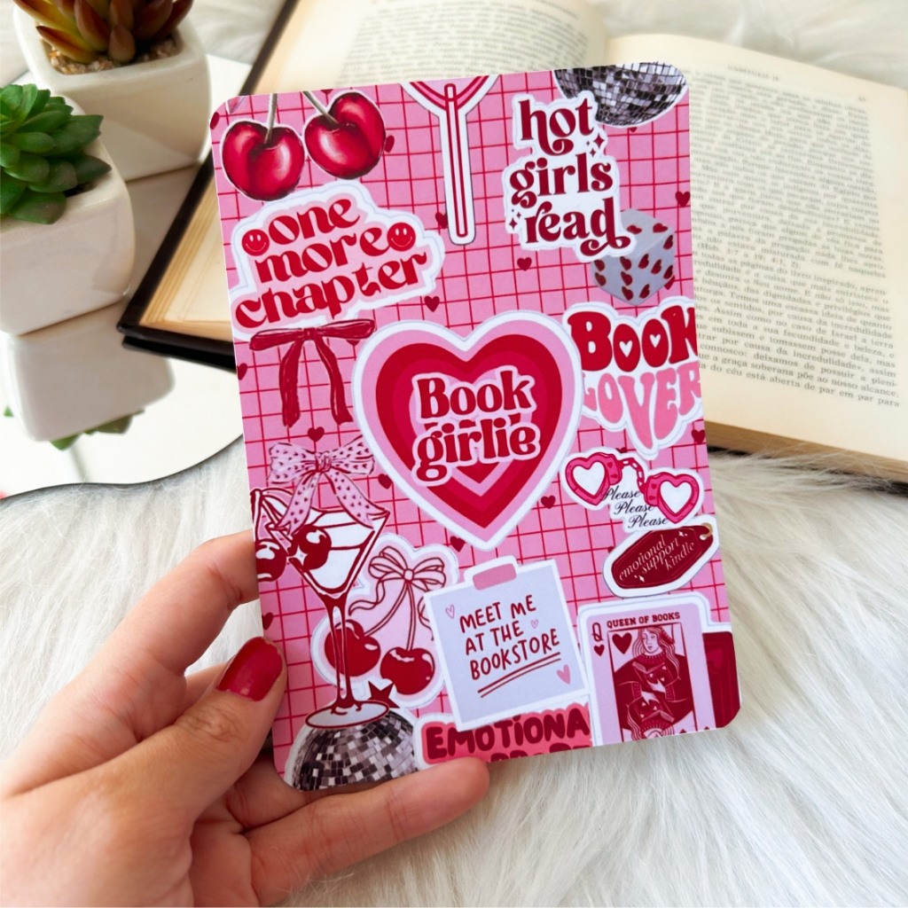 Card para Capinha de Kindle | Holográfico | Kindle Insert Personalizado - Produto literário em Oferta na Shopee