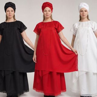 Roupa de Ração Feminino Adulto *4 PEÇAS* ou Separado Umbanda Candomblé | FULL Entrega Rápida em Oferta na Shopee